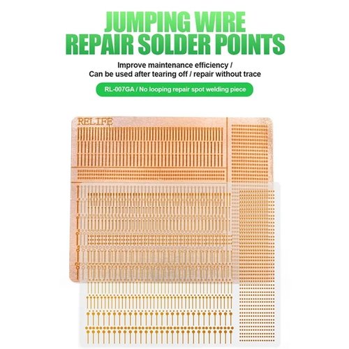 RELIFE RL-007GA RIPARARE LA FETTA DI SALDATURA A PUNTI PER RIPARAZIONE DI PISTE DELLA SCHDA MADRE / MOTHERBOARD