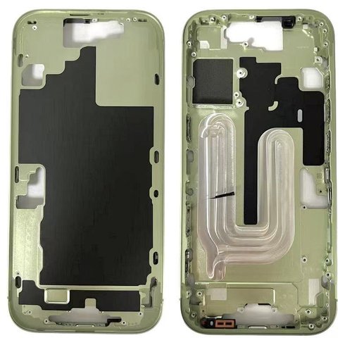 COVER CENTRALE A PER APPLE IPHONE 17 6.3 VERDE ORIGINALE