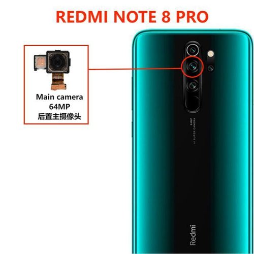 CAMERA POSTERIORE 64MP PER XIAOMI REDMI NOTE 8 PRO