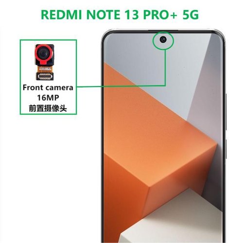 CAMERA ANTERIORE 16MP PER XIAOMI REDMI NOTE 13 PRO+ 5G (23090RA98C) / REDMI NOTE 13 PRO 5G (2312DRA50C 2312CRAD3C) / POCO F5 (23049PCD8G 23049PCD8I) ORIGINALE