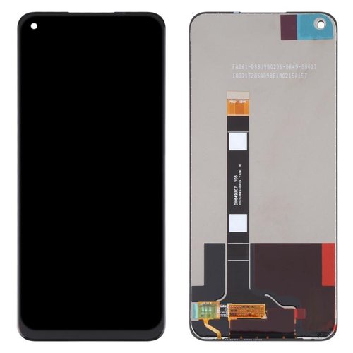 DISPLAY LCD + TOUCHSCREEN DISPLAY COMPLETO SENZA FRAME PER REALME 8 5G (RMX3241) / V13 5G (RMX3041) / OPPO A93s 5G / REALME NARZO 30 5G NERO