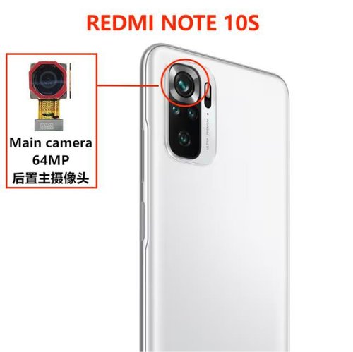 CAMERA POSTERIORE 64MP PER XIAOMI REDMI NOTE 10S (M2101K7BG M2101K7BI M2101K7BNY) / POCO M5S (2207117BPG) ORIGINALE
