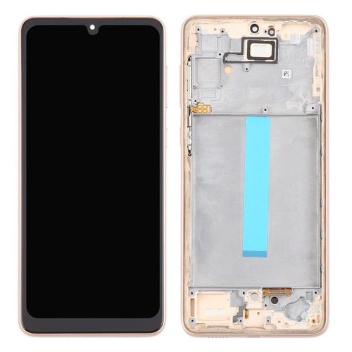 DISPLAY LCD + TOUCHSCREEN DISPLAY COMPLETO + FRAME PER SAMSUNG GALAXY A33 5G A336B ORO OEM OLED