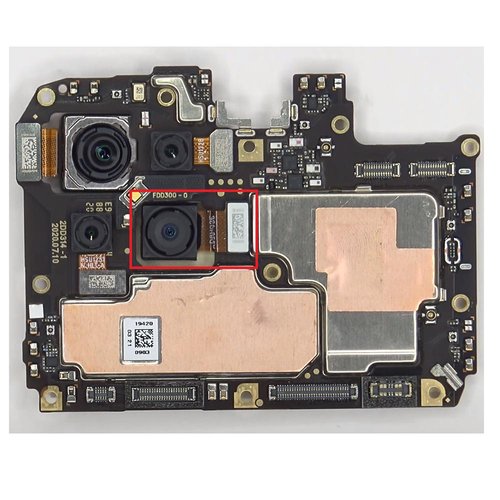 ANGOLO AMPIO CAMERA POSTERIORE PICCOLO 8MP PER OPPO RENO4 Z 5G / RENO 4Z 5G (CPH2065)