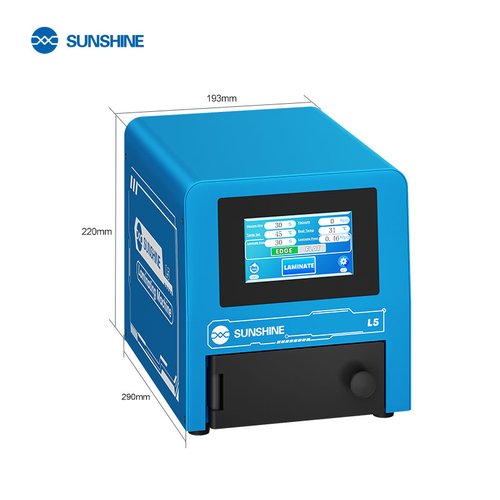 (Prenotazione) SUNSHINE L5 MINI MACCHINA INTELLIGENTE PER LAMINAZIONE LCD SONO NECESSARI UNA POMPA PER VUOTO E UN COMPRESSORE D'ARIA SEPARATI