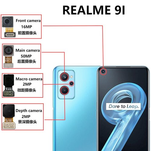 CAMERA POSTERIORE 50MP PER REALME 9i (RMX3491) ORIGINALE