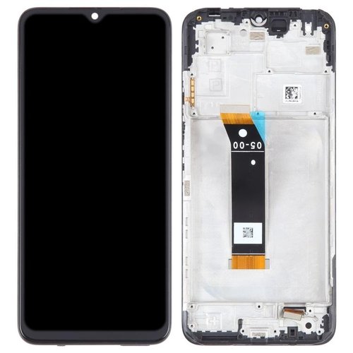 DISPLAY LCD + TOUCHSCREEN DISPLAY COMPLETO + FRAME PER XIAOMI POCO M5 5G (22071219CG) NERO (SERVICE PACK 560001L19C00)