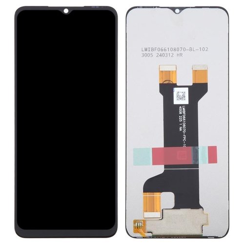 DISPLAY LCD + TOUCHSCREEN DISPLAY COMPLETO SENZA FRAME PER ZTE BLADE V50 DESIGN 5G NERO ORIGINALE