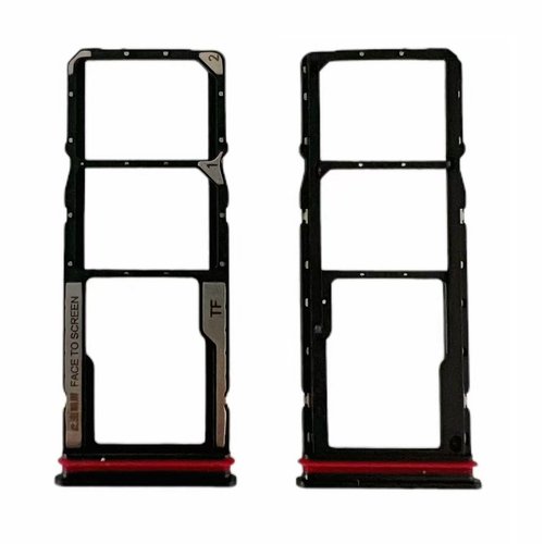 DUAL SIM TRAY PER XIAOMI REDMI 15C 4G (25078RA3EA) (GLOBALE VERSION) / POCO C85 (25078PC3EG) GRIGIO / NERO