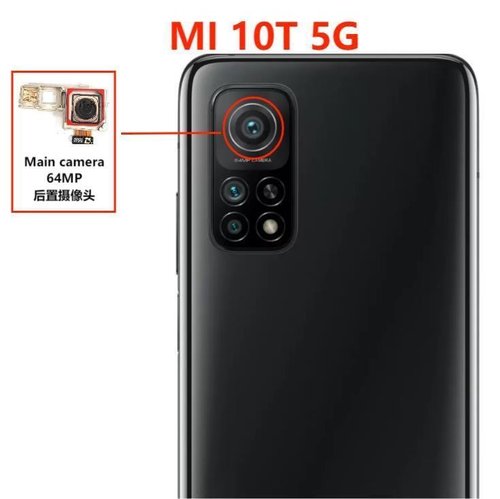 CAMERA POSTERIORE (64MP CAMERA) PER XIAOMI MI 10T 5G