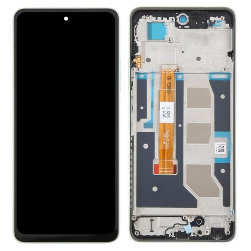 DISPLAY LCD + TOUCHSCREEN DISPLAY COMPLETO + FRAME PER REALME C67 4G (RMX3890) VERDE ORIGINALE