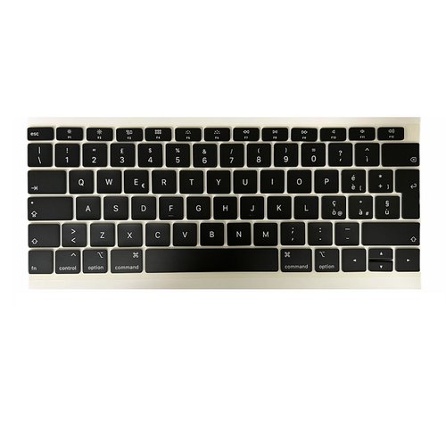 COPRITASTO DEL PULSANTE PER APPLE MACBOOK AIR 13 A1932 NERO