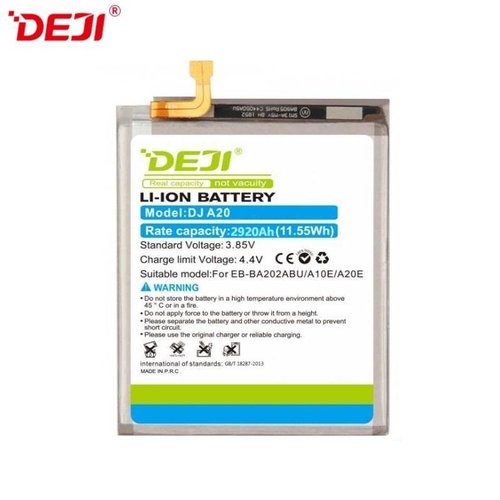 DEJI BATTERIA DJ A20E EB-BA202ABU PER SAMSUNG GALAXY A20e A202F