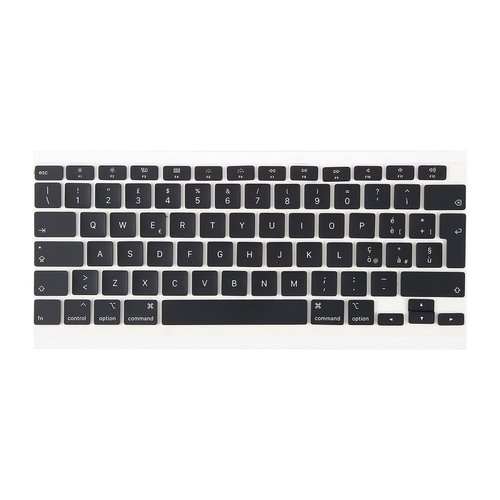 COPRITASTO DEL PULSANTE PER APPLE MACBOOK AIR 13 (2020) A2179 NERO