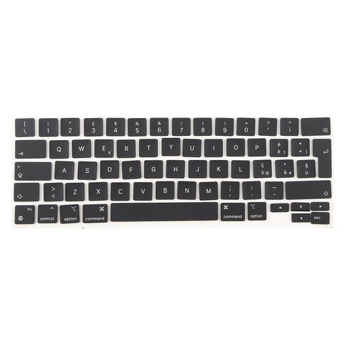 COPRITASTO DEL PULSANTE PER APPLE MACBOOK PRO 13 A2338 NERO