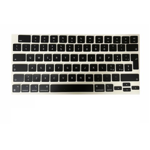 COPRITASTO DEL PULSANTE PER APPLE MACBOOK PRO 16 (2021) A2485 / (2023) A2780 / MACBOOK PRO 14 (2021) A2442 / (2023) A2779 / MACBOOK PRO 14 (2023) A2918 NERO