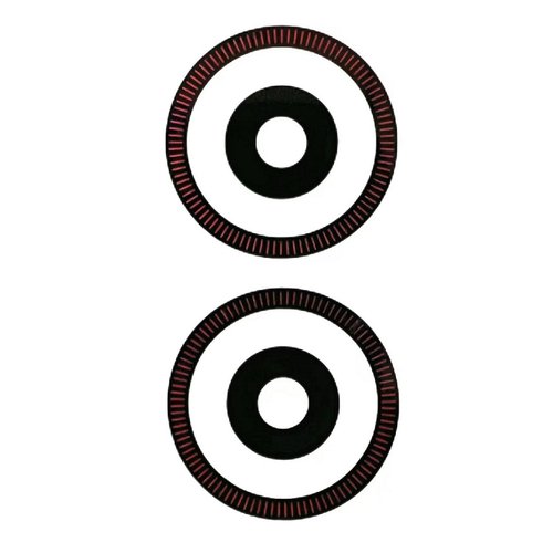 SET 2 PEZZI VETRO DI CAMERA PER ZTE BLADE A34