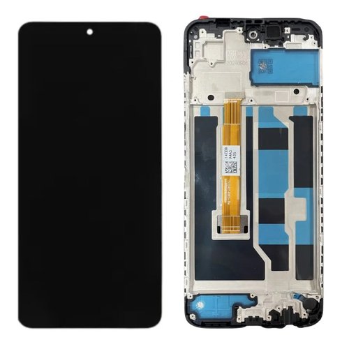DISPLAY LCD + TOUCHSCREEN DISPLAY COMPLETO + FRAME PER OPPO A40 (CPH2669) / A40M (CPH2669) NERO ORIGINALE