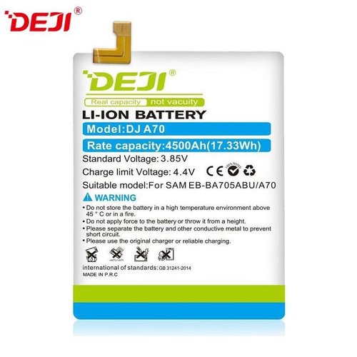 DEJI BATTERIA DJ A70 EB-BA705ABU PER SAMSUNG GALAXY A70 A705F