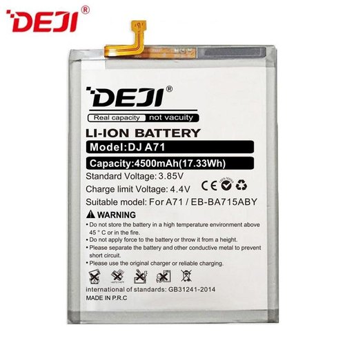 DEJI BATTERIA DJ A71 EB-BA715ABY PER SAMSUNG GALAXY A71 A715F