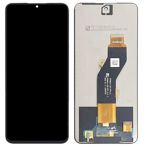 DISPLAY LCD + TOUCHSCREEN DISPLAY COMPLETO SENZA FRAME PER ZTE BLADE A75 4G (Z2359) / V60 VITA NERO ORIGINALE