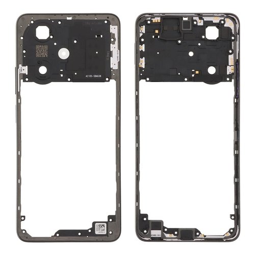 COVER CENTRALE B PER OPPO A79 5G (CPH2553 CPH2557) NERO ORIGINALE