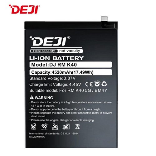 DEJI BATTERIA DJ POCO F3 5G BM4Y PER XIAOMI POCO F3 5G (M2012K11AG) / MI 11I 5G (M2012K11G)