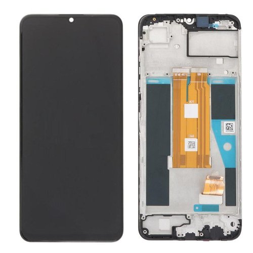 DISPLAY LCD + TOUCHSCREEN DISPLAY COMPLETO + FRAME PER REALME C63 (RMX3939) NERO ORIGINALE