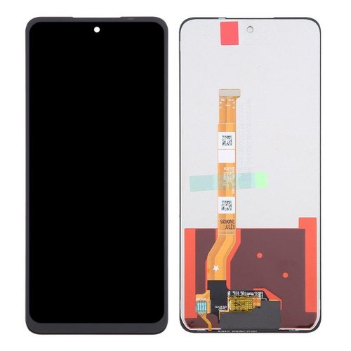 DISPLAY LCD + TOUCHSCREEN DISPLAY COMPLETO SENZA FRAME PER REALME C65 4G (RMX3910) NERO ORIGINALE