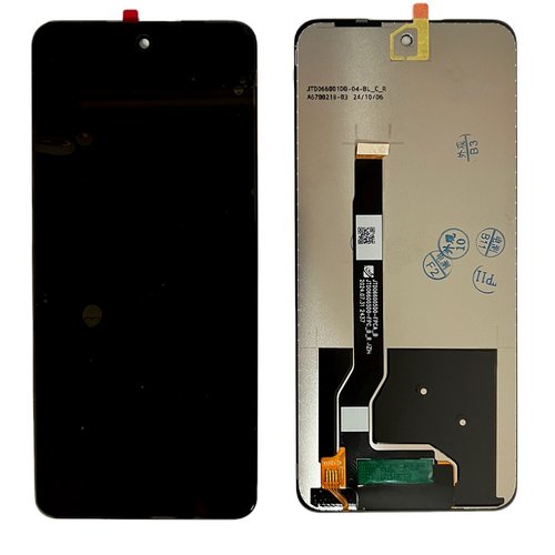 DISPLAY LCD + TOUCHSCREEN DISPLAY COMPLETO SENZA FRAME PER OUKITEL C65 PRO / C58 PRO NERO ORIGINALE (AB18334)