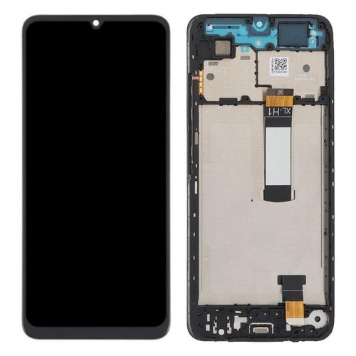 DISPLAY LCD + TOUCHSCREEN DISPLAY COMPLETO + FRAME PER XIAOMI REDMI A5 (25028PC03G 25028RN03A) / POCO C71 (25028PC03I 25028PC03G) NERO ORIGINALE (MISURA 167.92 MM)