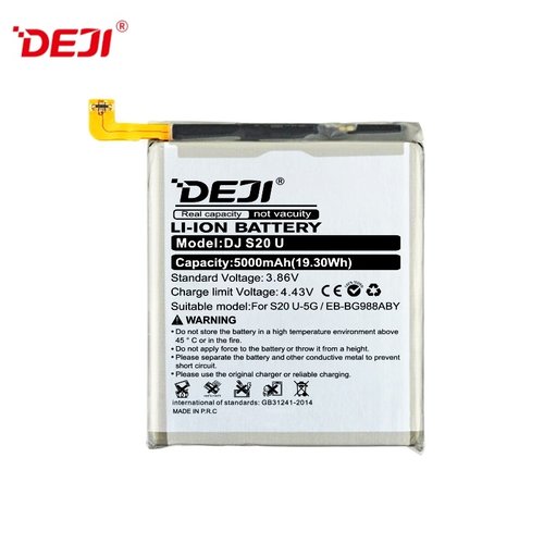 DEJI BATTERIA DJ S20 ULTRA 5G EB-BG988ABY PER SAMSUNG GALAXY S20 ULTRA G988B