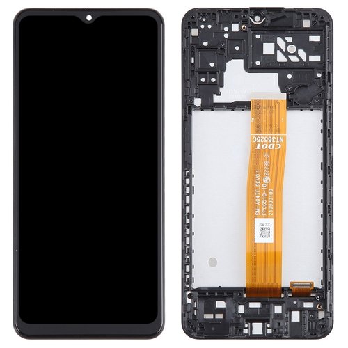 DISPLAY LCD + TOUCHSCREEN DISPLAY COMPLETO + FRAME PER SAMSUNG GALAXY A04s A047F NERO EU