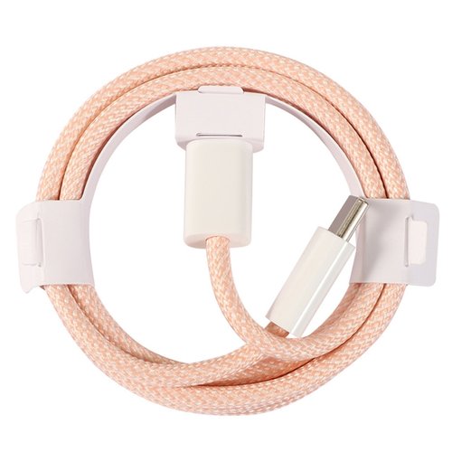 CAVO DATI DA 60W USB-C / TYPE-C A USB-C / TYPE-C RICARICA LUNGHEZZA 1M (ROSA)