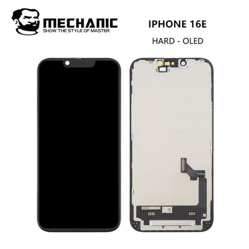 TOUCHSCREEN + DISPLAY OLED DISPLAY COMPLETO PER APPLE IPHONE 16E 6.1 MECHANIC OLED VERSIONE DURA