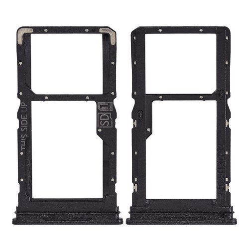 DUAL SIM TRAY PER MOTOROLA MOTO G84 5G (XT2347) BLU / NERO