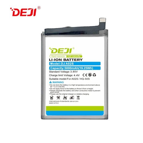 DEJI BATTERIA DJ A02S HQ-50S PER SAMSUNG GALAXY A03S A037F / A037G / A02S A025F / A025G / A03 A035G / A14 A145F / M02S M025F / A03 A035F / A04E A042F