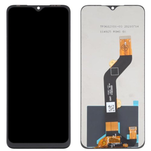DISPLAY LCD + TOUCHSCREEN DISPLAY COMPLETO SENZA FRAME PER INFINIX HOT 10 PLAY (X688 X688B X688C) / TECNO POVA NEO (LE6 LE6h) / ITEL VISION 2 PLUS NERO