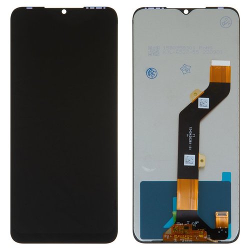 DISPLAY LCD + TOUCHSCREEN DISPLAY COMPLETO SENZA FRAME PER INFINIX SMART 6 (X6511B X6511 X6511E) / INFINIX HOT 12I (X665 X665B) / INFINIX HOT 20I (X665C X665E) NERO