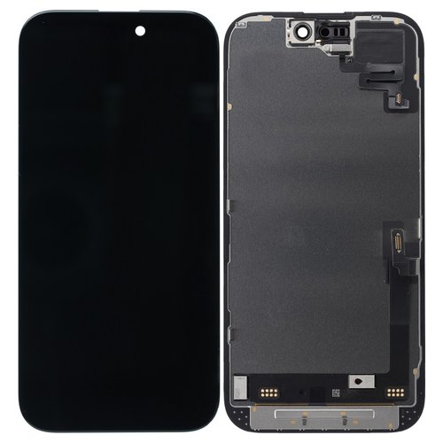 TOUCHSCREEN + DISPLAY OLED DISPLAY COMPLETO PER APPLE IPHONE 16 6.1 ORIGINALE A+ (SERVICE PACK + SENSORE FLEX DOPO AVER ESEGUITO LA DIAGNOSI È EMERSO CHE ERA AUTENTICO)