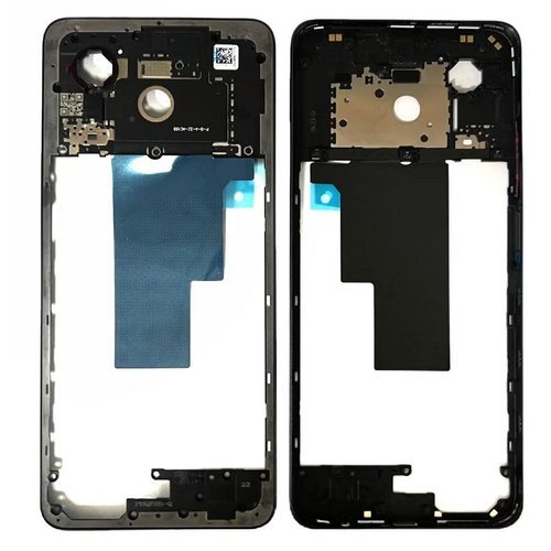 COVER CENTRALE B PER OPPO A40 (CPH2669) / A40M (CPH2669) NERO ORIGINALE