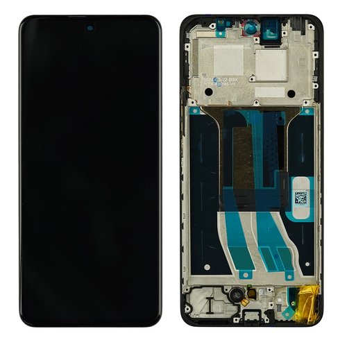 TOUCHSCREEN + DISPLAY LCD DISPLAY COMPLETO + FRAME (FK03 VERSION) PER REALME 12 4G (RMX3871) NERO OEM OLED
