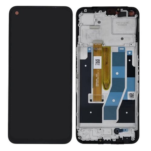 DISPLAY LCD + TOUCHSCREEN DISPLAY COMPLETO + FRAME PER REALME 9 5G (RMX3474) / REALME 9 PRO (RMX3471 RMX3472) NERO