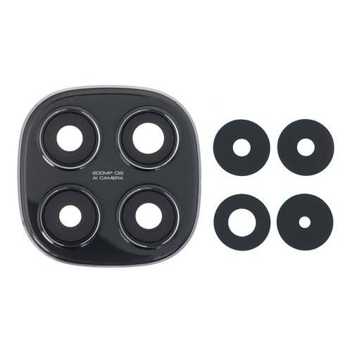 SUPPORTO CAMERA PER XIAOMI REDMI NOTE 14 PRO 5G (24090RA29G) NERO