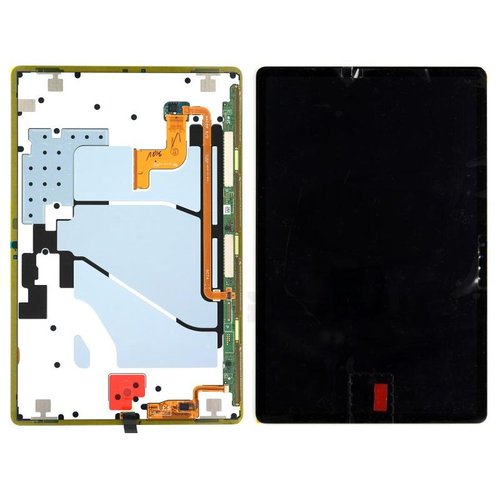 (Prenotazione) DISPLAY LCD + TOUCHSCREEN DISPLAY COMPLETO SENZA FRAME PER SAMSUNG GALAXY TAB S9+ X810 X816B NERO ORIGINALE