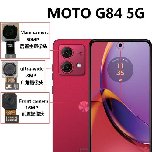 CAMERA ANTERIORE 16MP PER MOTOROLA MOTO G84 5G (XT2347) ORIGINALE