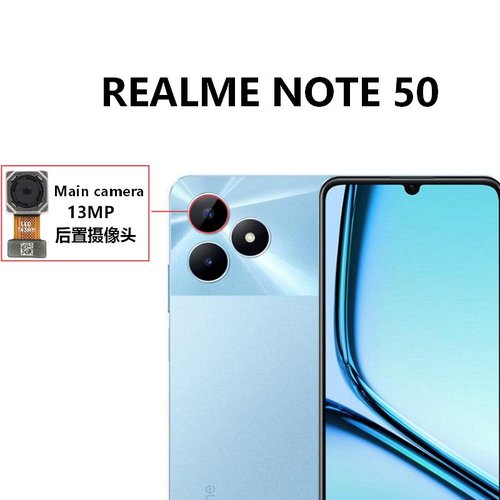 CAMERA POSTERIORE 13MP PER REALME NOTE 50 (RMX3834) ORIGINALE