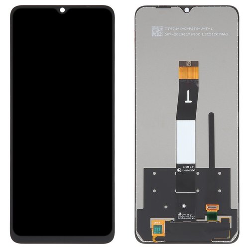 DISPLAY LCD + TOUCHSCREEN DISPLAY COMPLETO SENZA FRAME PER UMIDIGI A13 / UMIDIGI A13S / UMIDIGI A13 PRO 4G NERO ORIGINALE