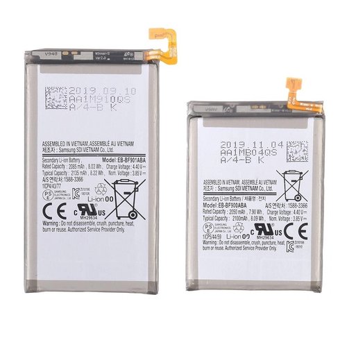 BATTERIA EB-BF900ABA EB-BF901ABA SET 2 PEZZI PER SAMSUNG GALAXY Z FOLD F900F