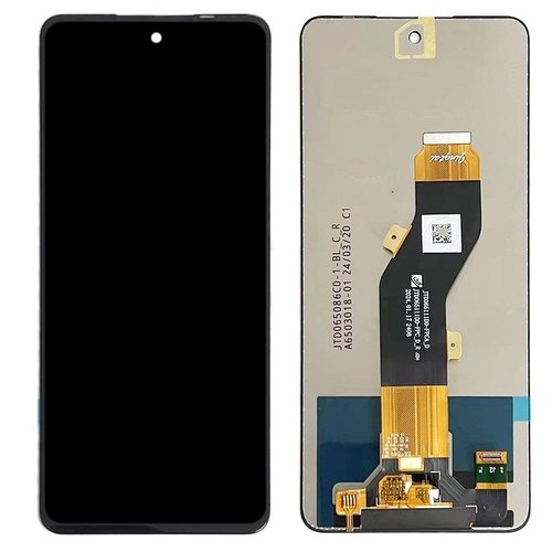 DISPLAY LCD + TOUCHSCREEN DISPLAY COMPLETO SENZA FRAME PER ZTE BLADE V60 DESIGN (Z2350) NERO ORIGINALE